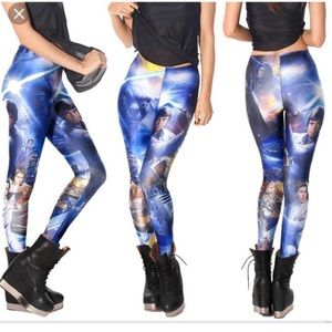 Black Milk Star Wars Leggings Size Small